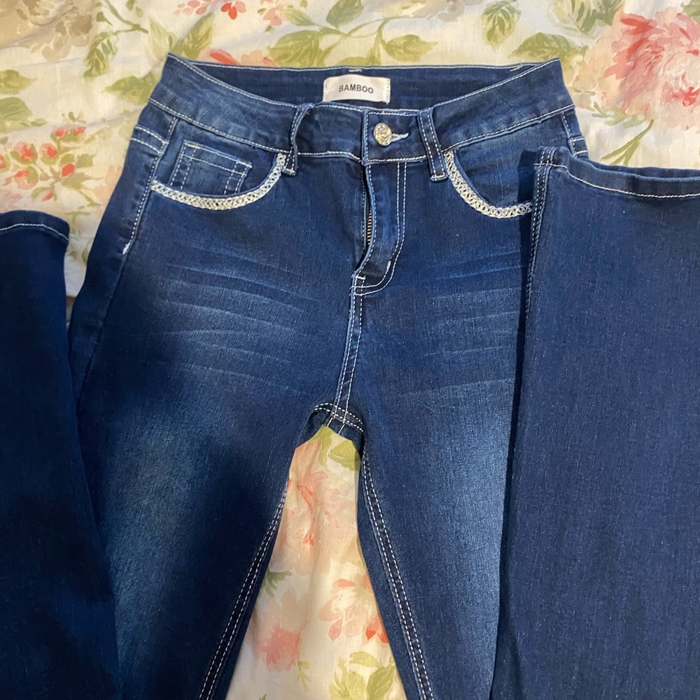 y2k flared jeans